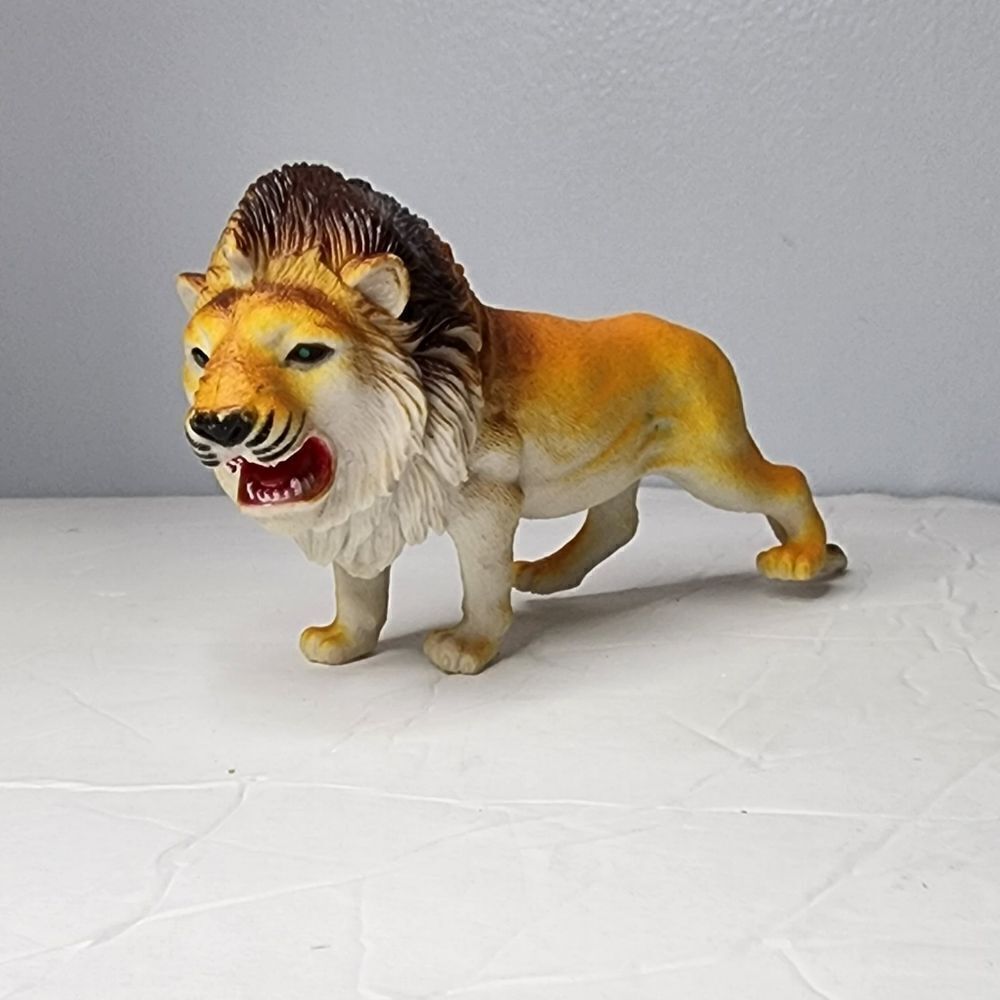 Boley Nature World 7” LION Wild Jungle Animal Toy plastic